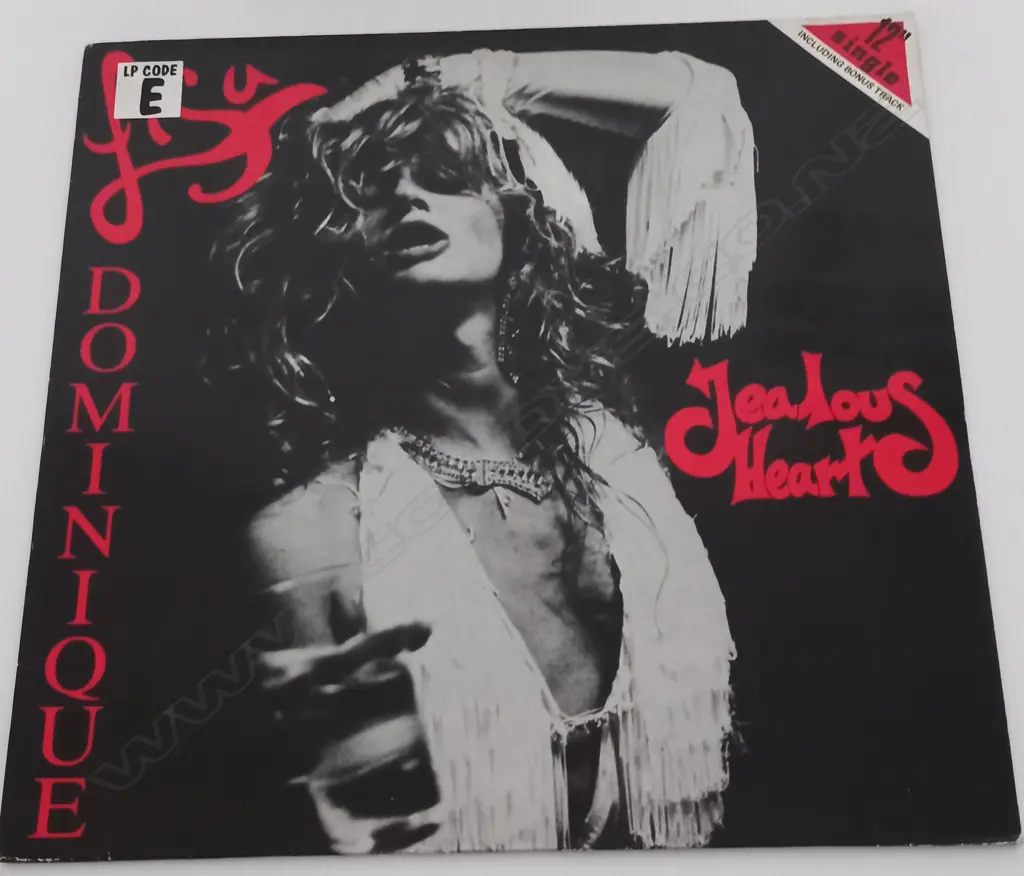 Lisa Dominique, Jealous Heart (12" Single) Image 1++